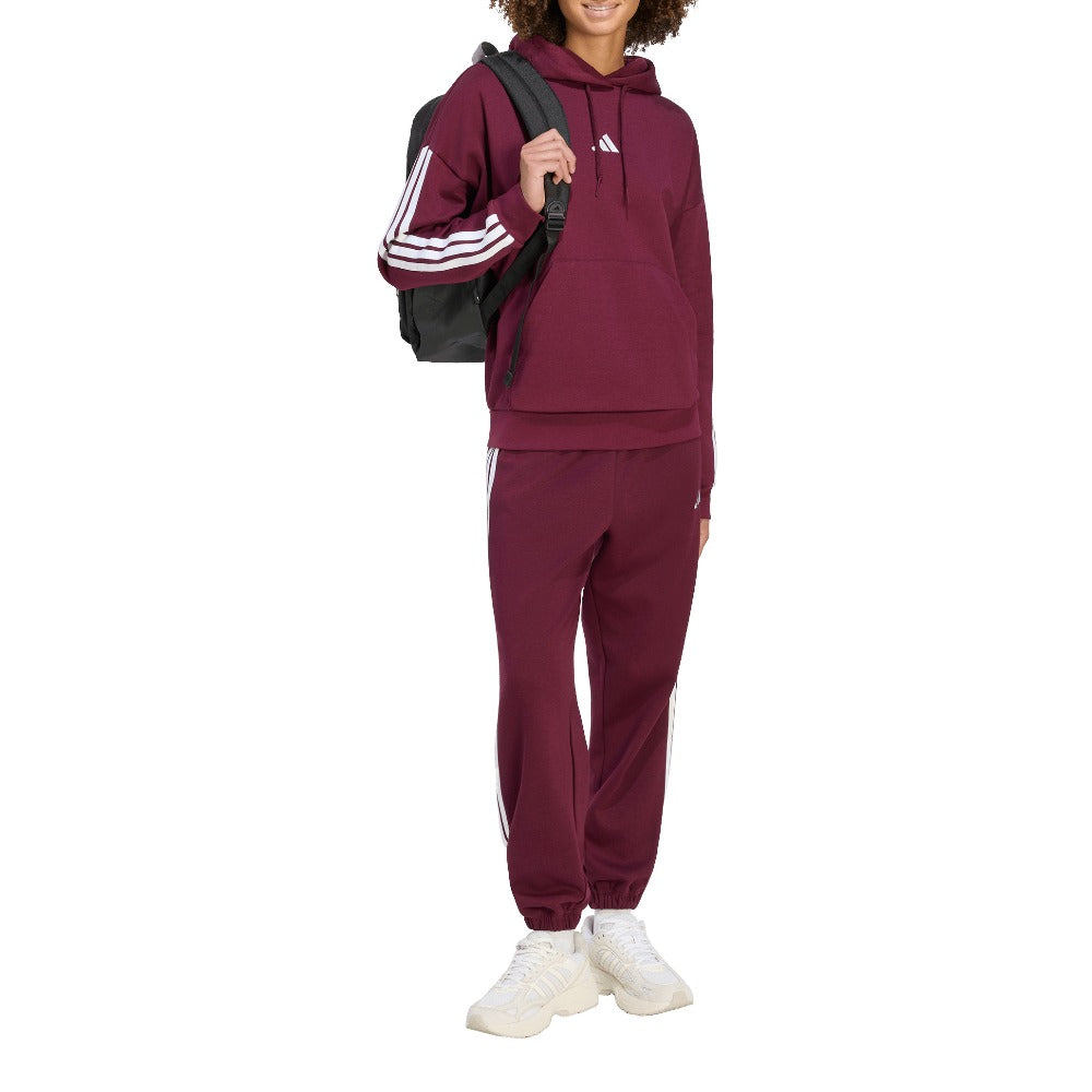 Essentials 3-Stripes Fleece Hoodie