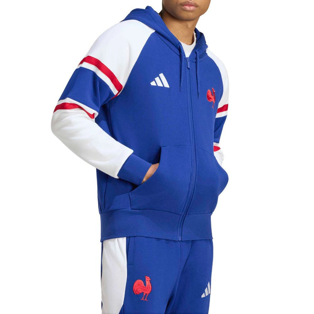 France Rugby Travel Full Zip Hoody