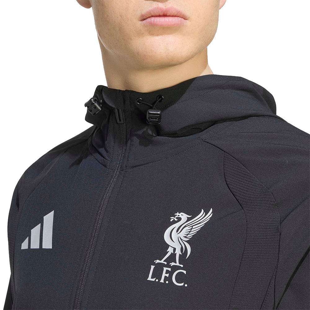 Liverpool Fc Tiro Travel Full Zip Windbreaker
