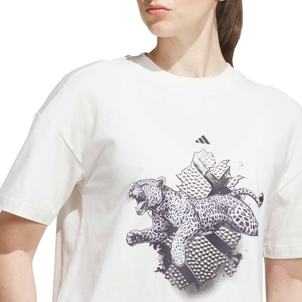 Basketball Leopard Graphic Tee