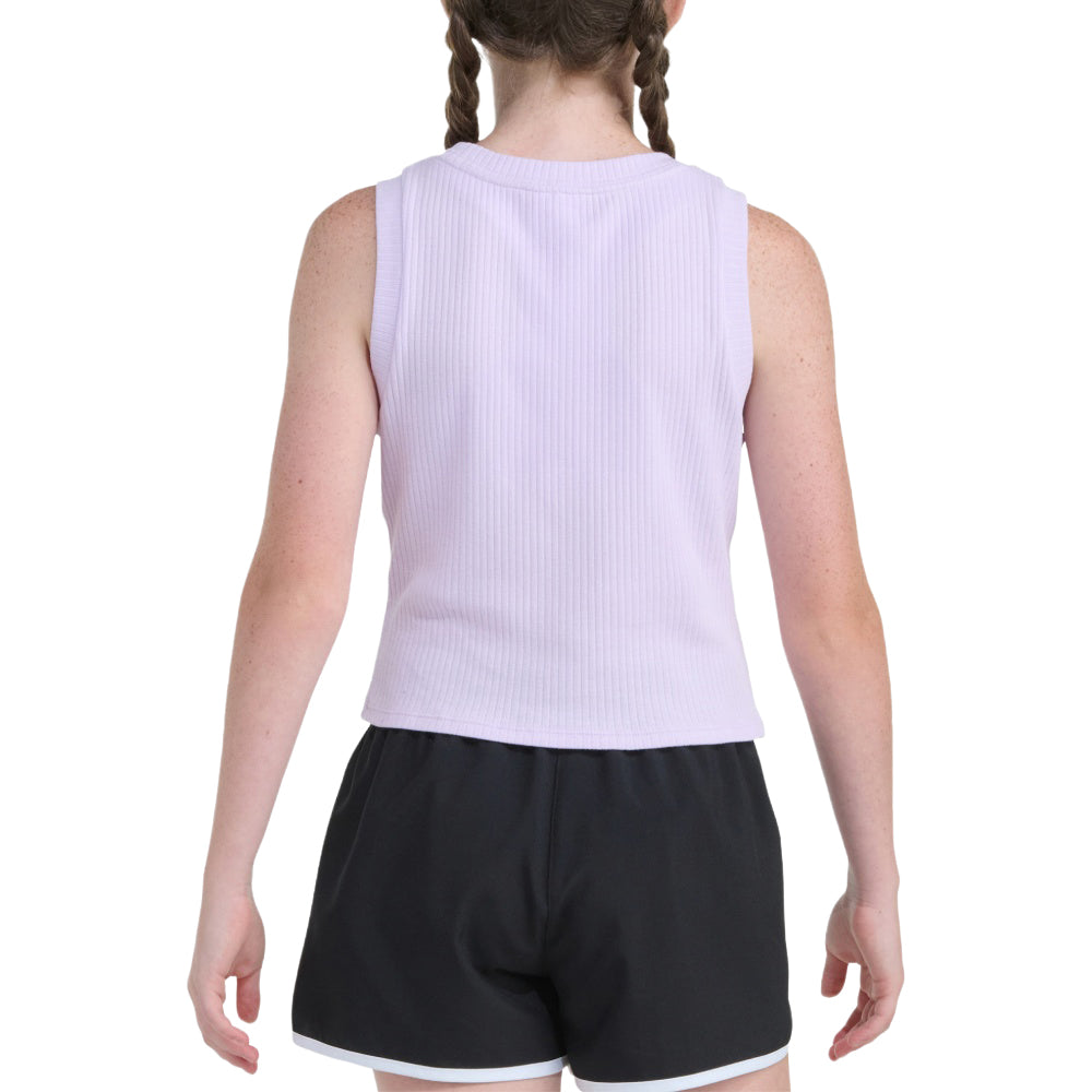 Short Sleeve Rib Tank Top (Youth)
