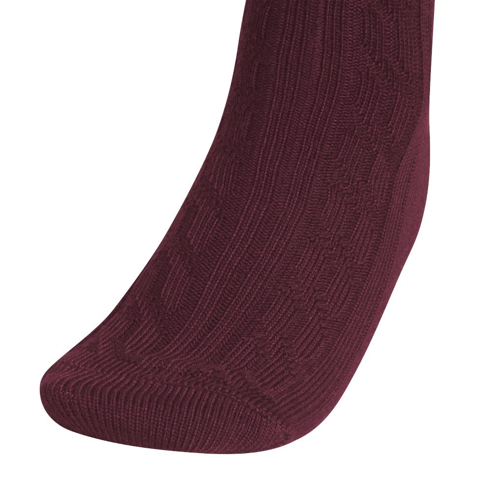 Athletic Cable Knit 3-Pack Crew Socks