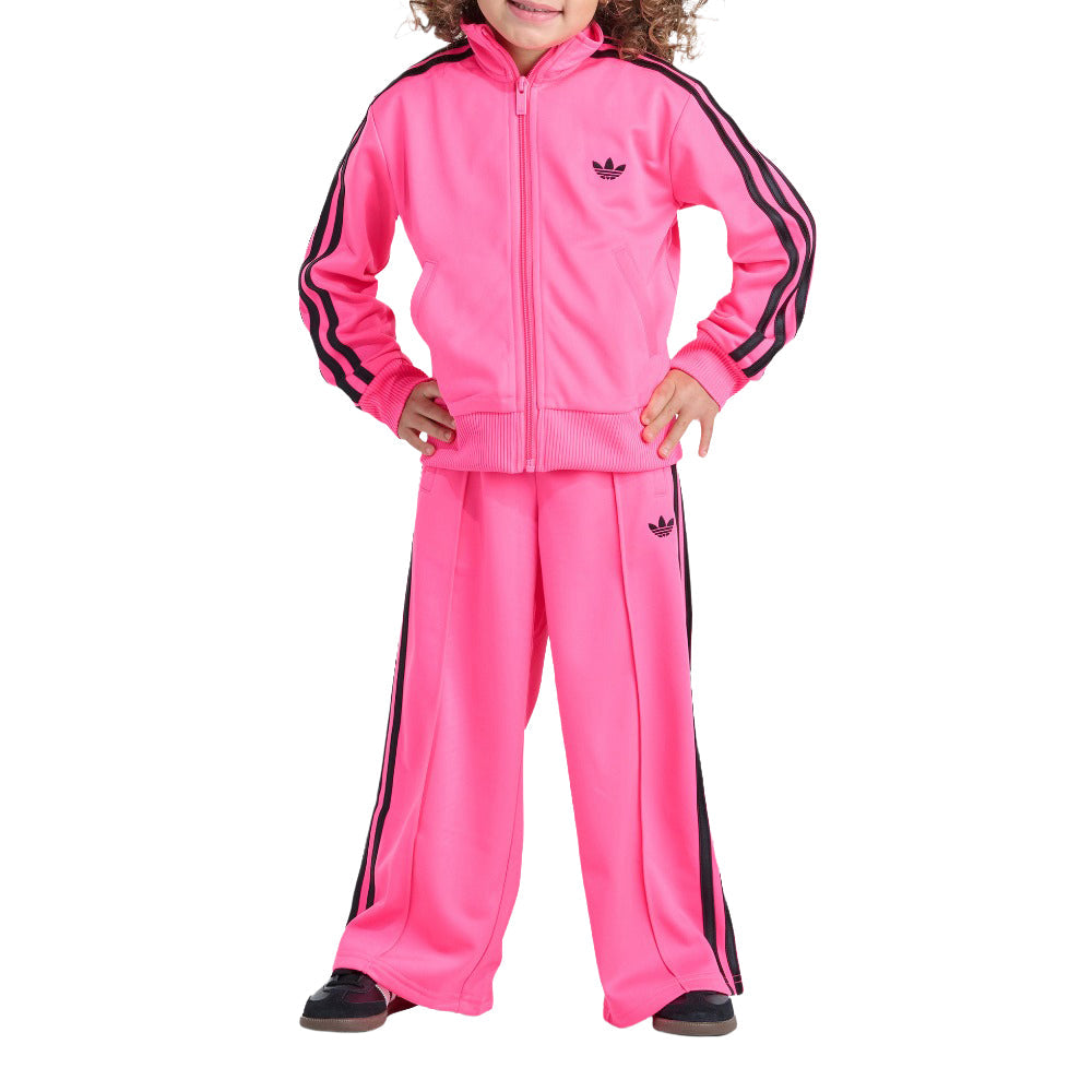 2-Piece Long Sleeve Jacket & Wide Leg Firebird Pant Set (Youth)
