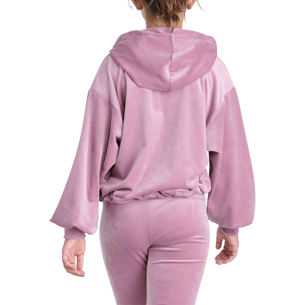 Rib Velour Hoodie (Youth)