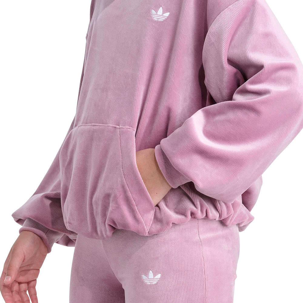 Rib Velour Hoodie (Youth)