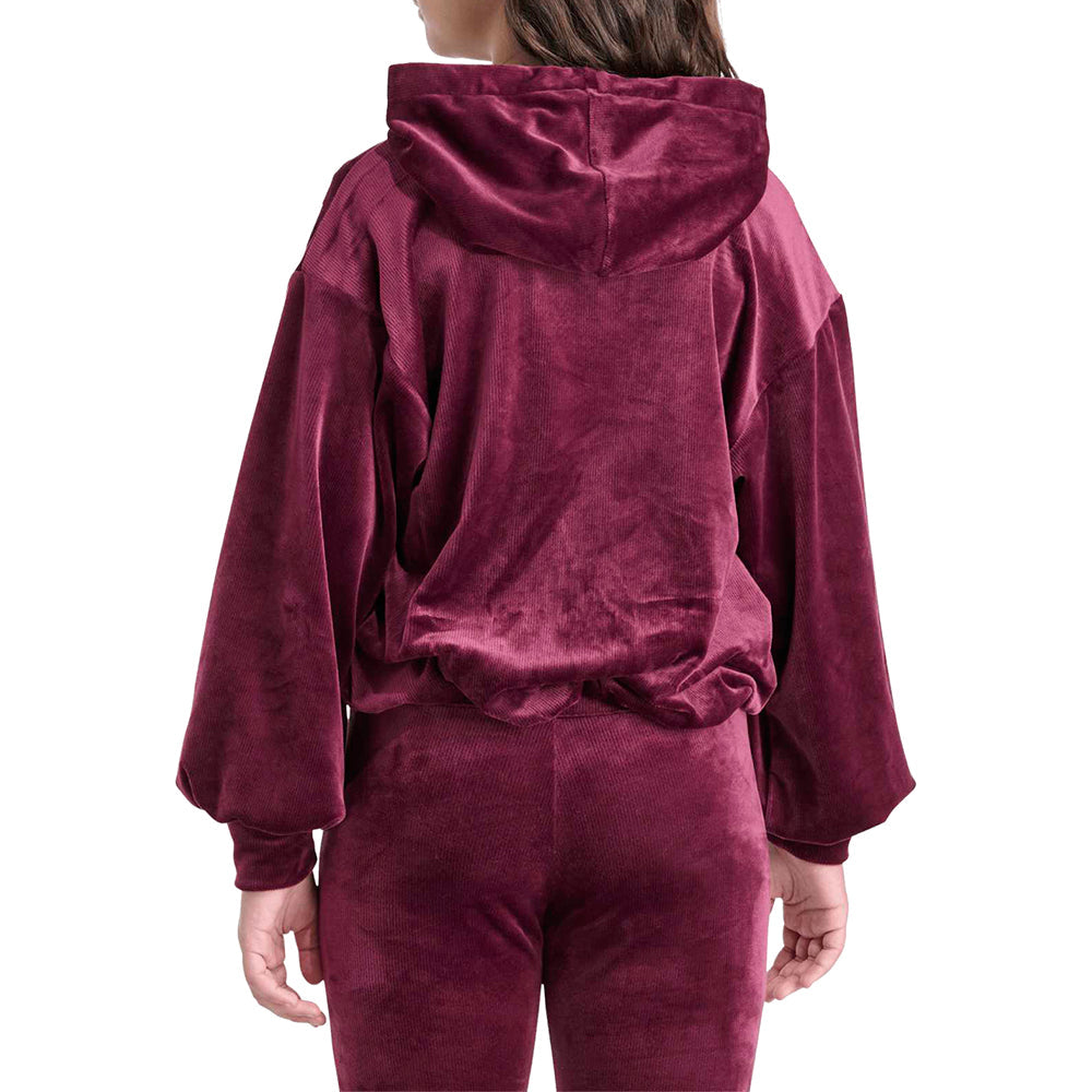 Rib Velour Hoodie (Youth)