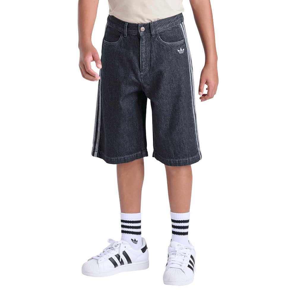 Black Denim Jort (Youth)