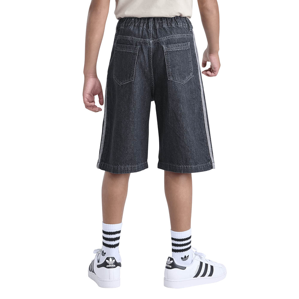 Black Denim Jort (Youth)