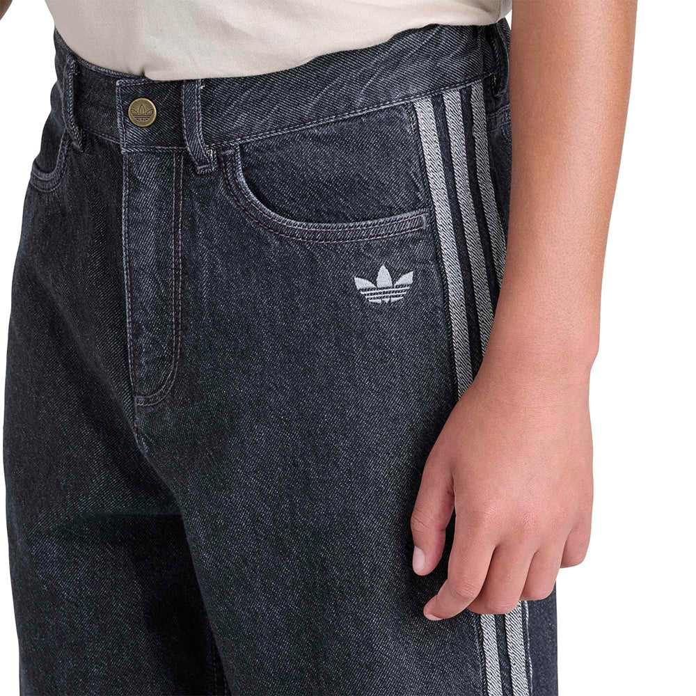 Black Denim Jort (Youth)