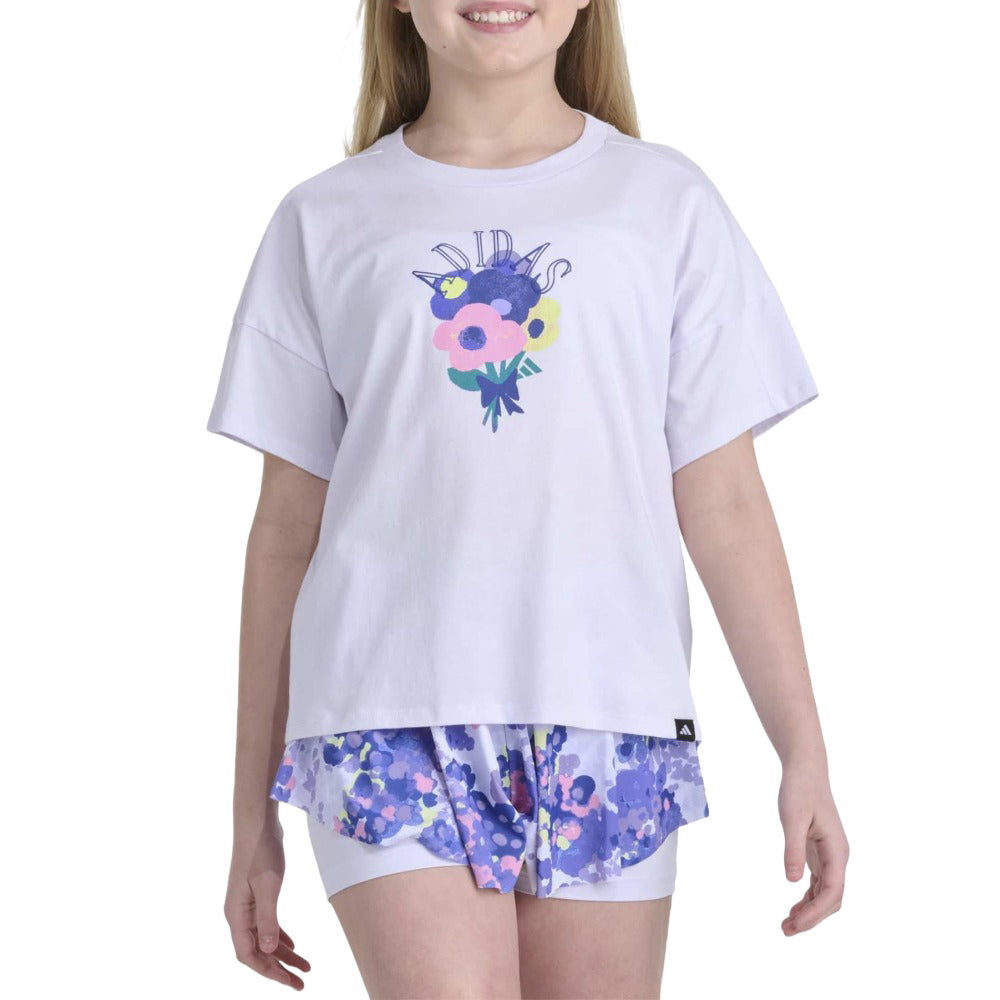 Ss Drop Shoulder Tee (Youth)