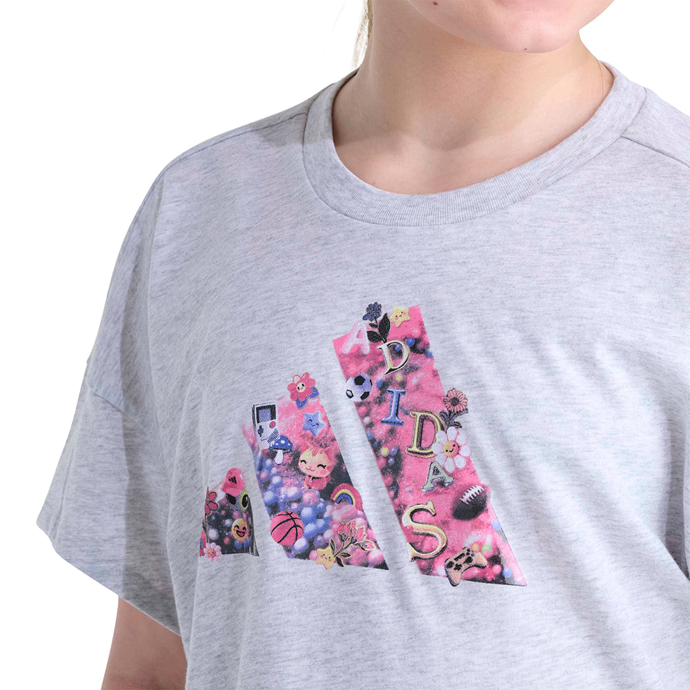 Ss Htr Drop Shoulder Tee (Youth)