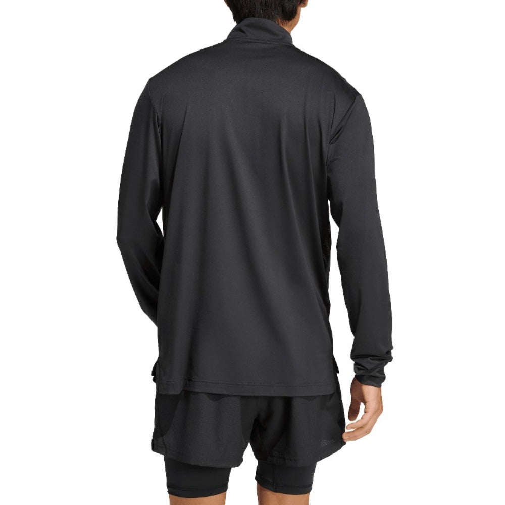 Tech Essentials Workout 1/4 Zip Long Sleeve T-Shirt