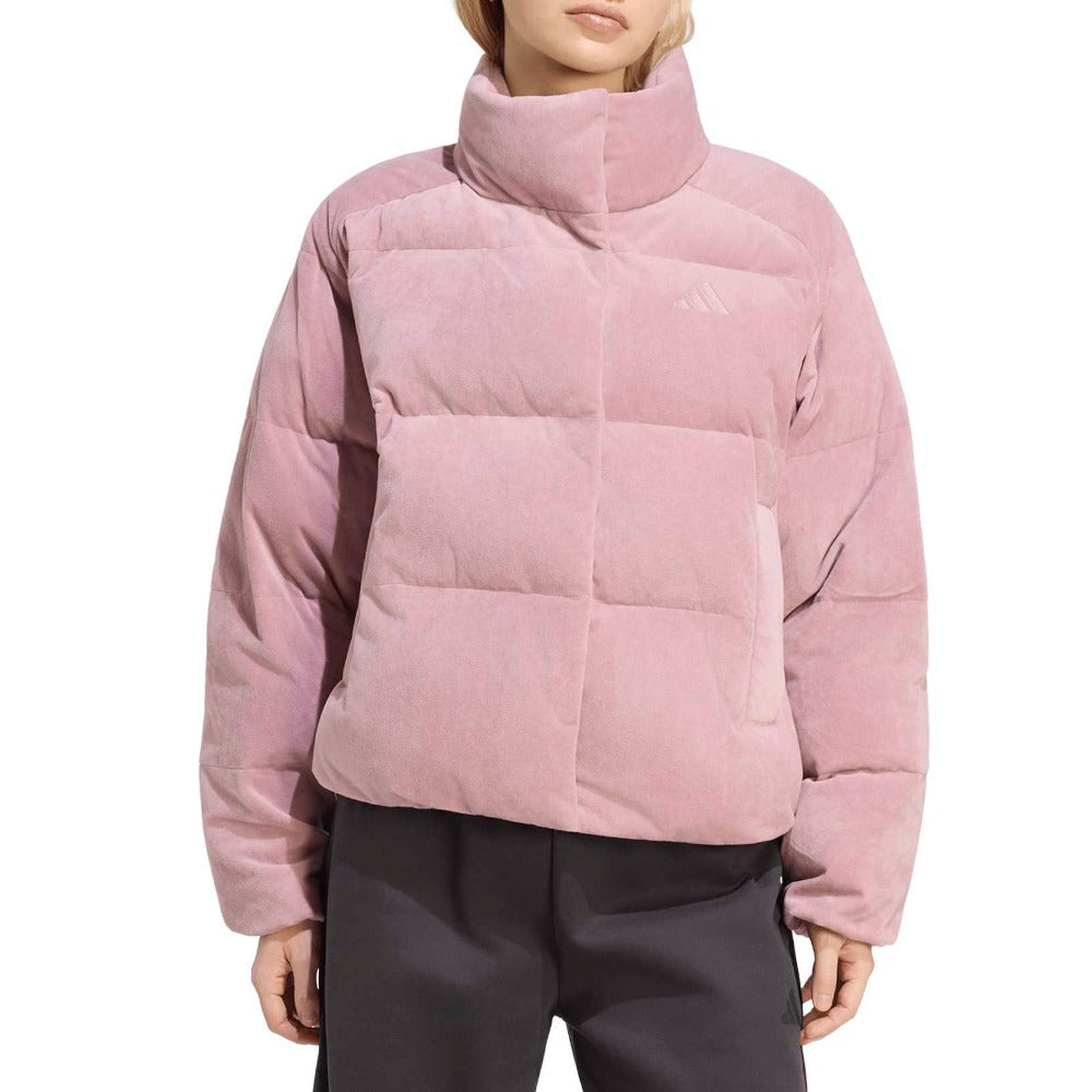 Helionic Down Puffer Velour Jacket