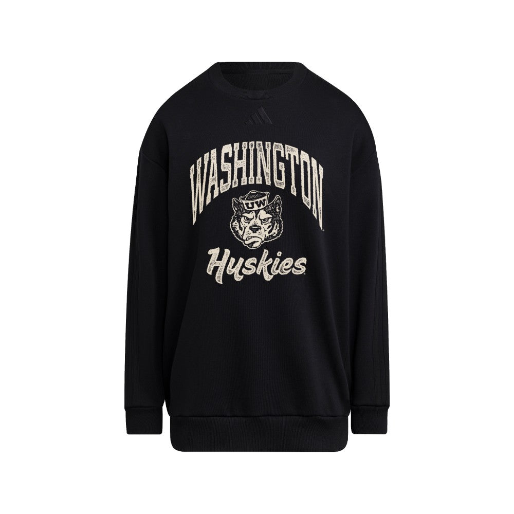 Washington Huskies Womens Crew Sweatshirt