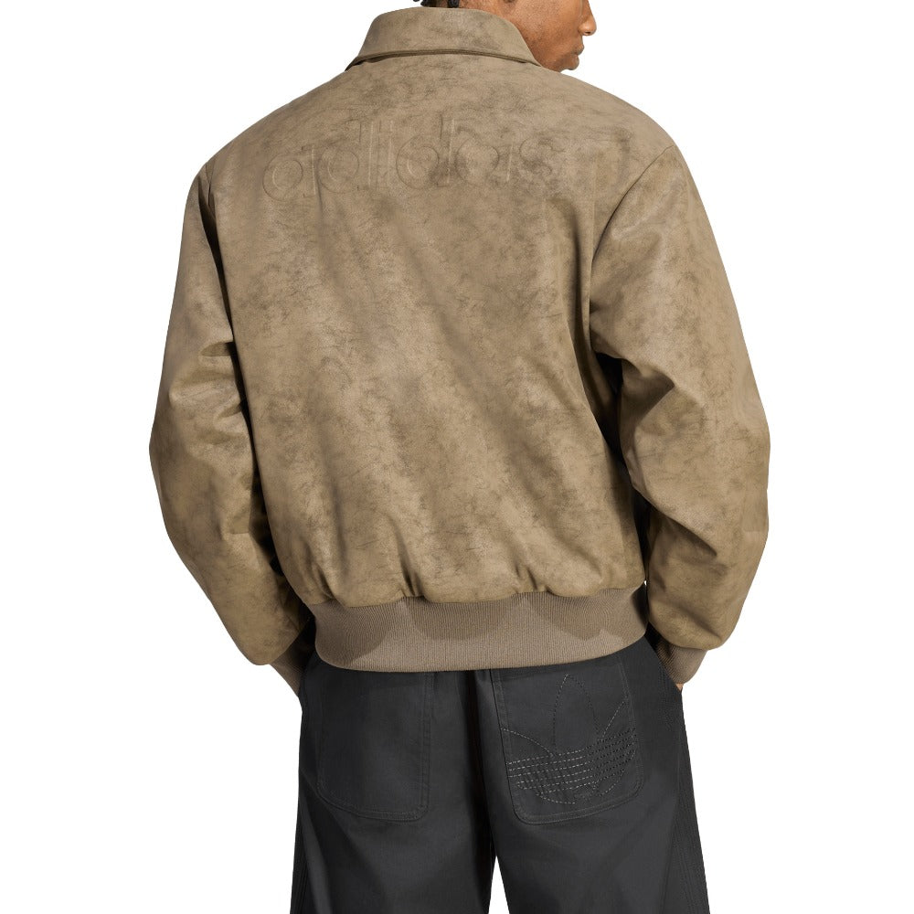 Cutline Pleather Jacket