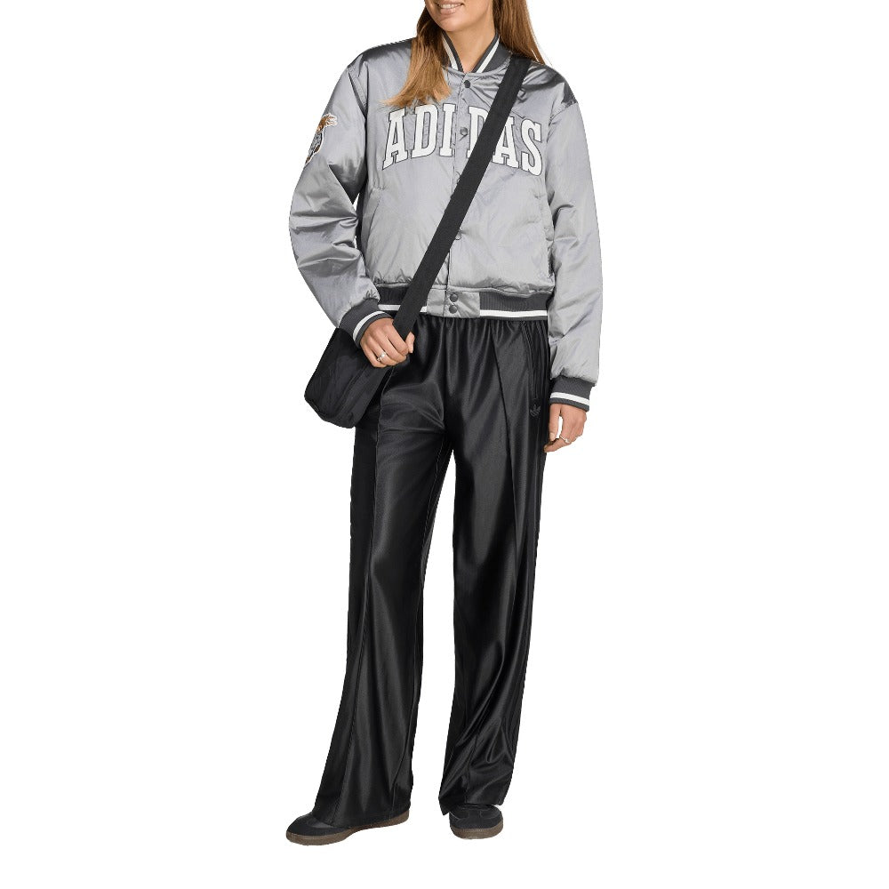 Reversible Metallic Bomber Jacket