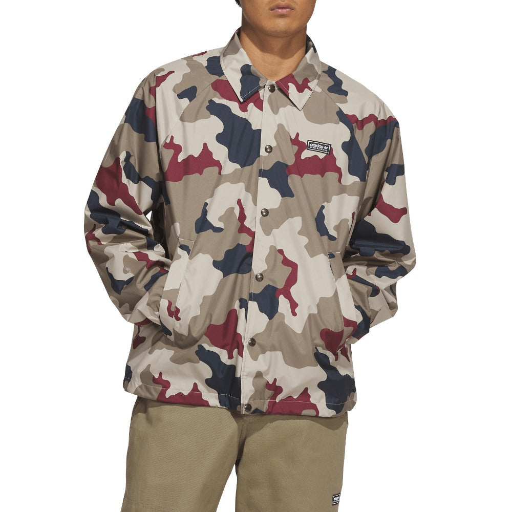 Skateboarding Camo Coach Jacket