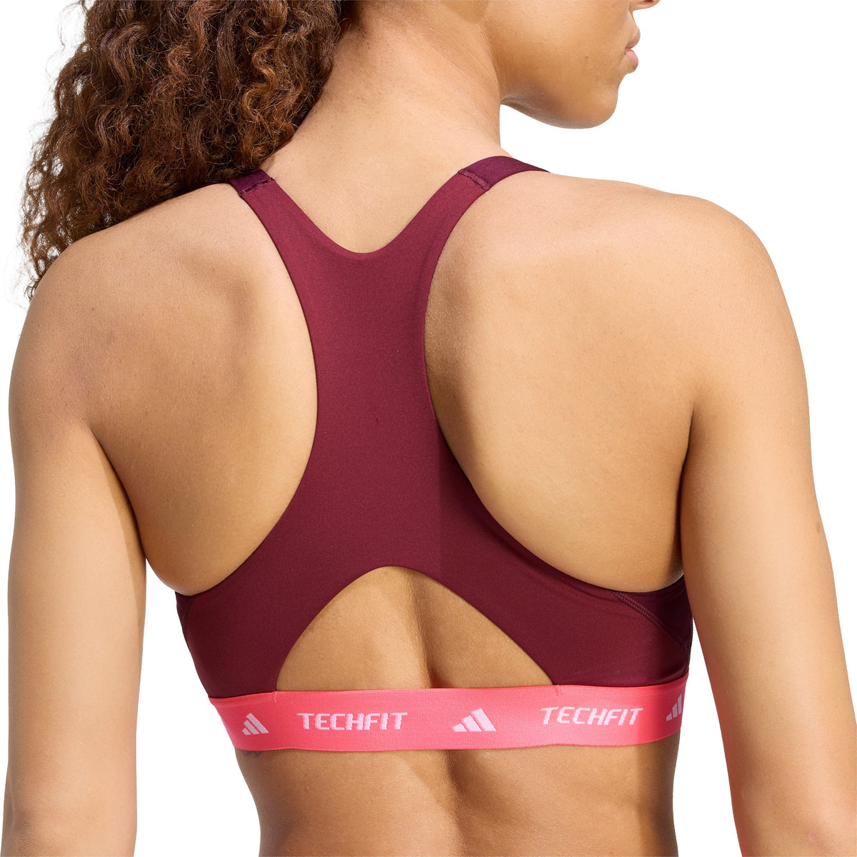 Techfit Workout Color Block Medium Support Bra
