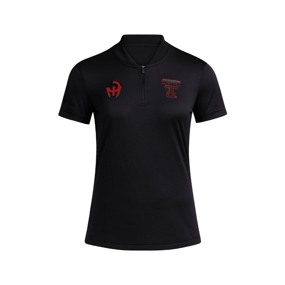 Texas Tech Zip Strategy Polo Shirt