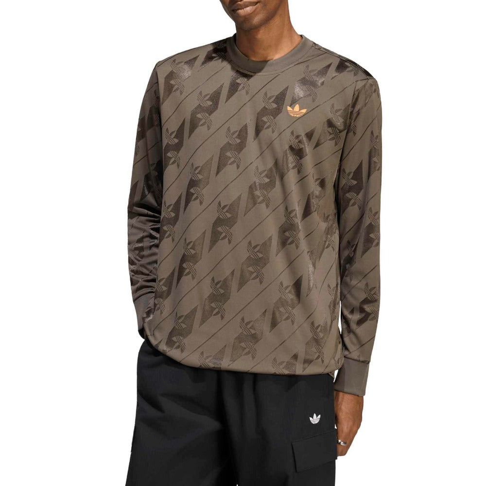 Jacquard Trefoil Longsleeve Jersey