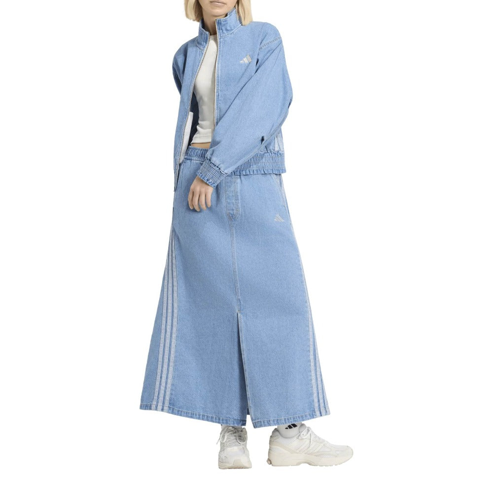 Stadium Washed Denim Loose Fit Jacket