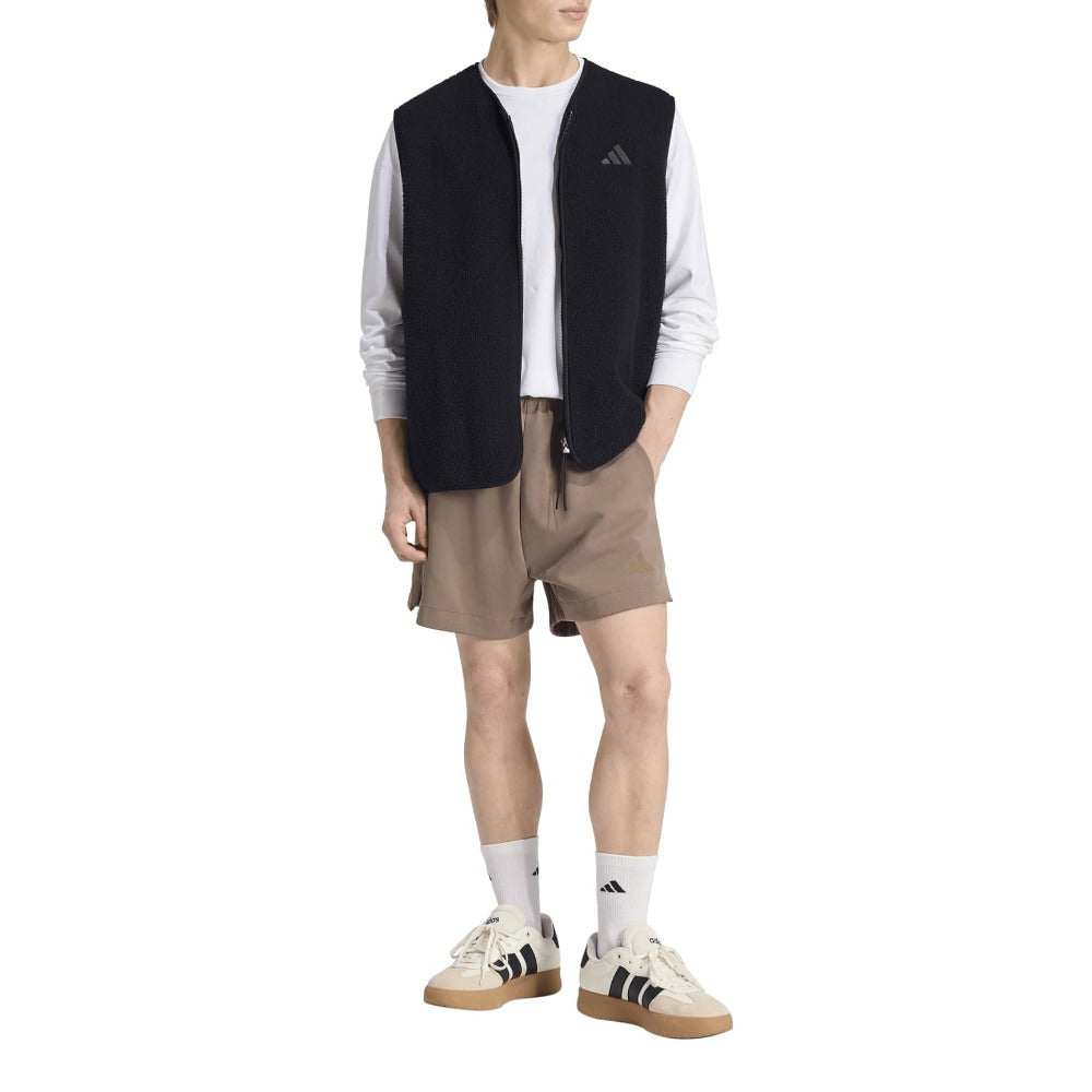 City Tech 3 Stripes High Pile Fleece Vest