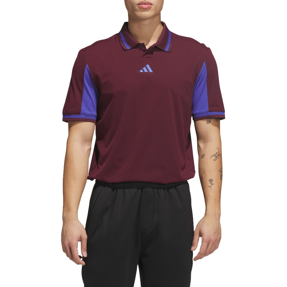 Beyond The Course Vent Twistknit Polo Shirt