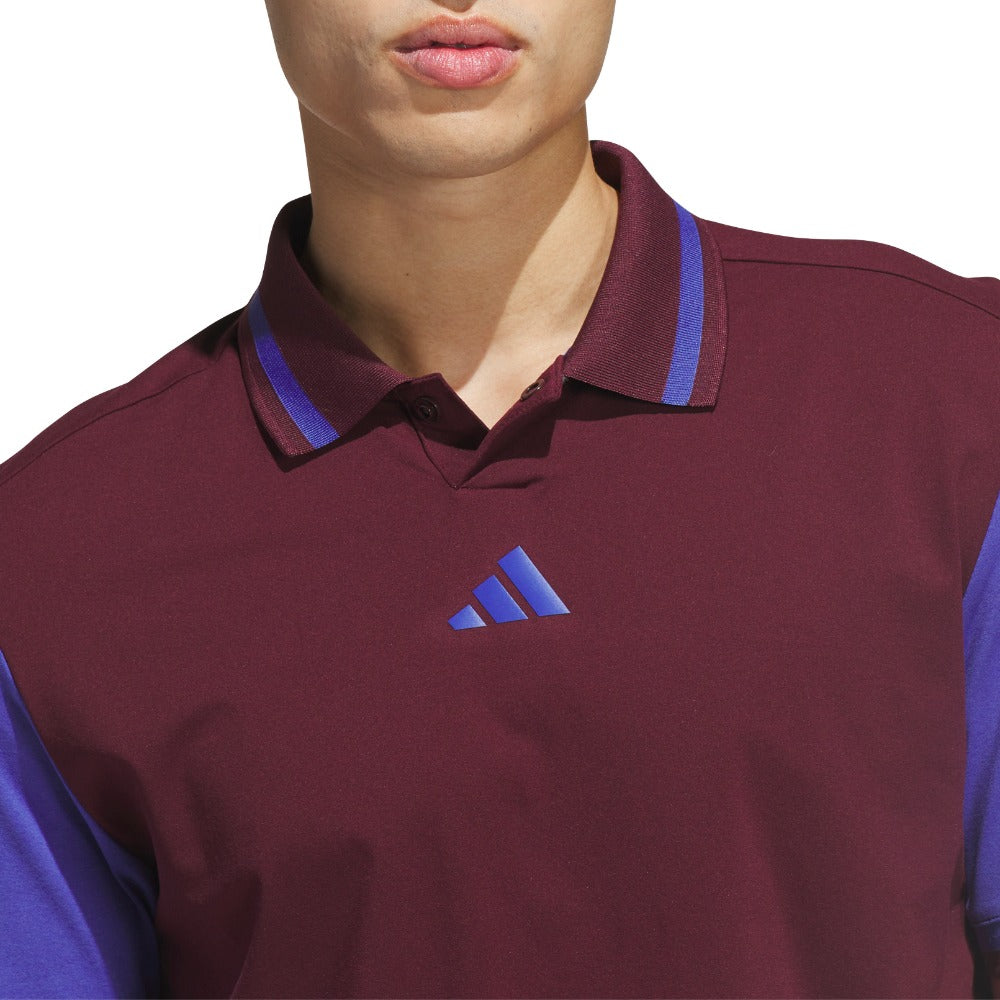Beyond The Course Vent Twistknit Polo Shirt
