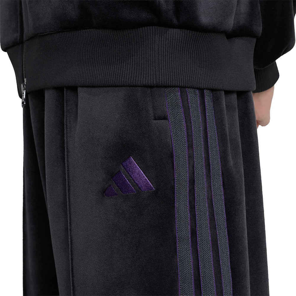 Stadium Loose Fit Velor Full Length Open Hem Trackpants