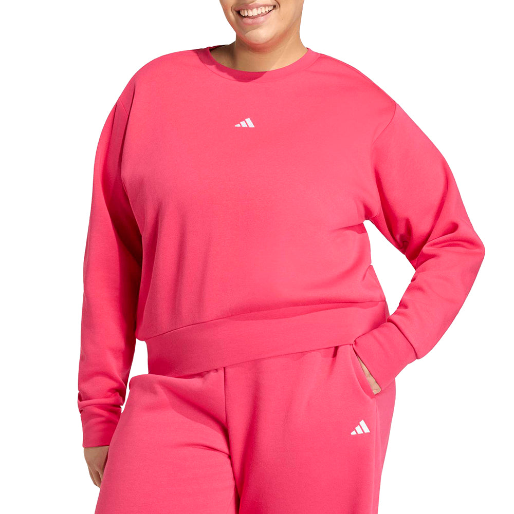 Essentials Small Logo Feel Cozy Sweatshirt (plus Size)