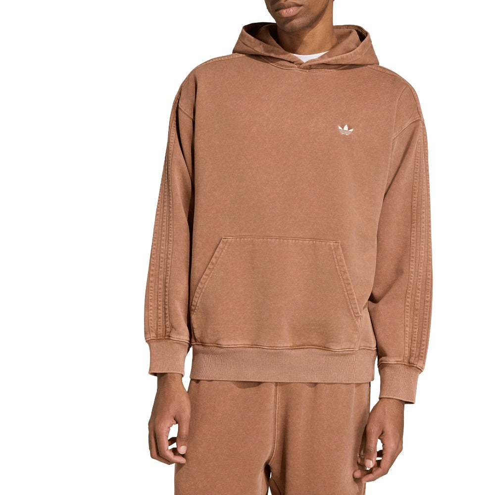 Trefoil Essentials Washed Loose Hoodie