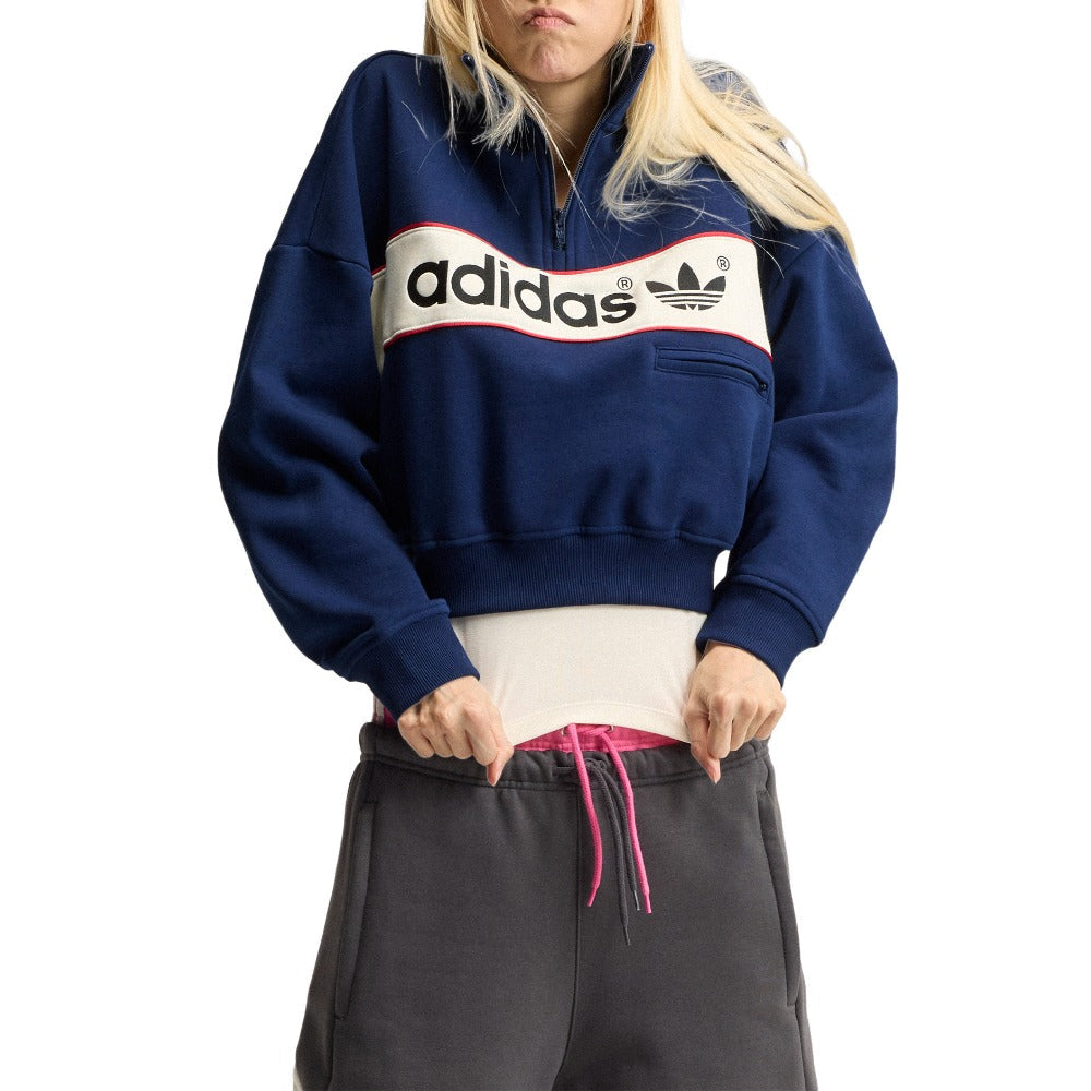 adiSignature New York Quarter Zip Sweatshirt