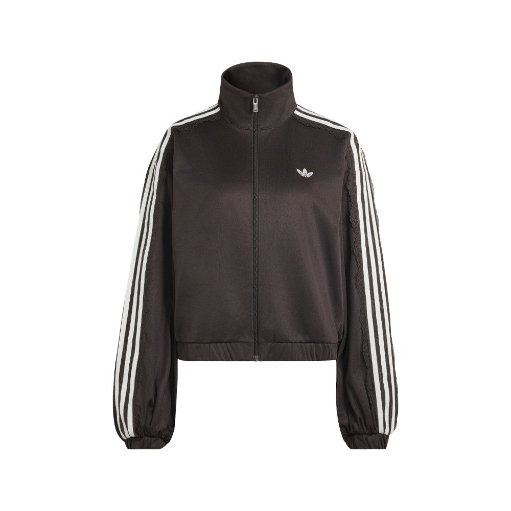 Lace Oversized Archive Track Top