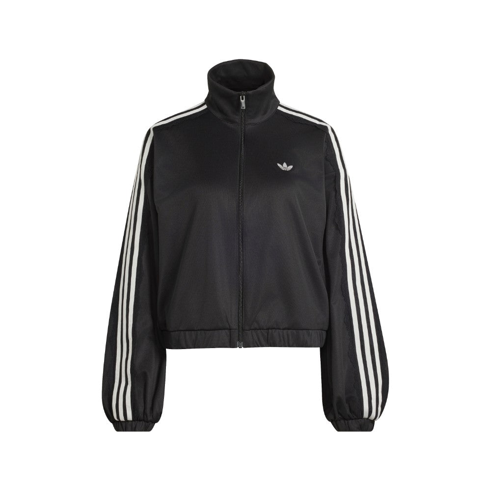 Lace Oversized Archive Track Top