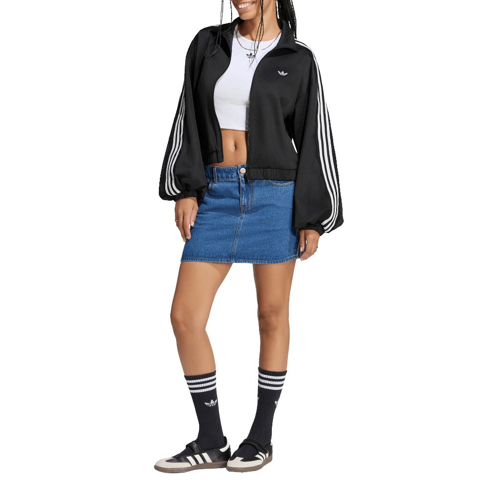 Lace Oversized Archive Track Top