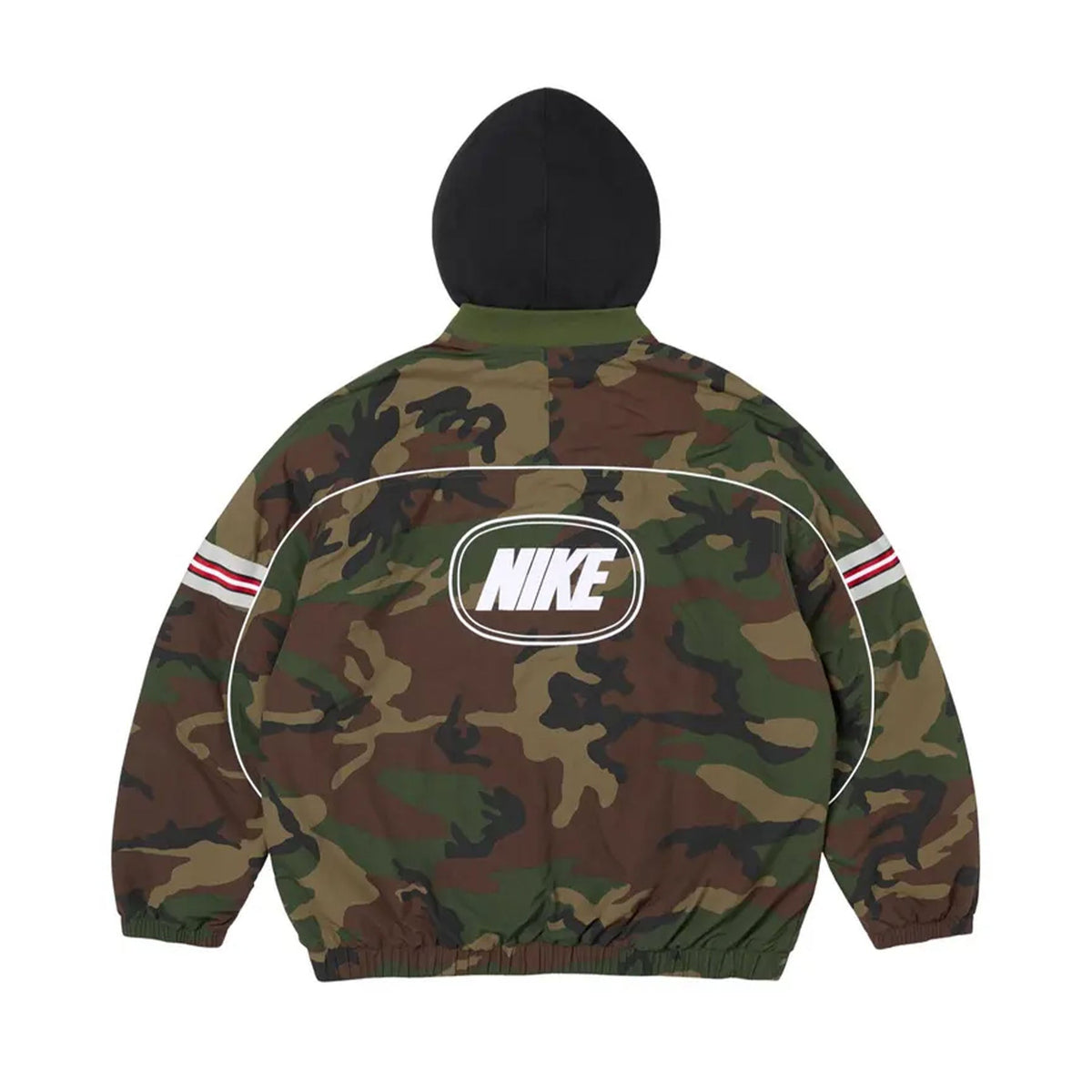 Supreme Nike Nylon Hooded Jacket Woodland Camo