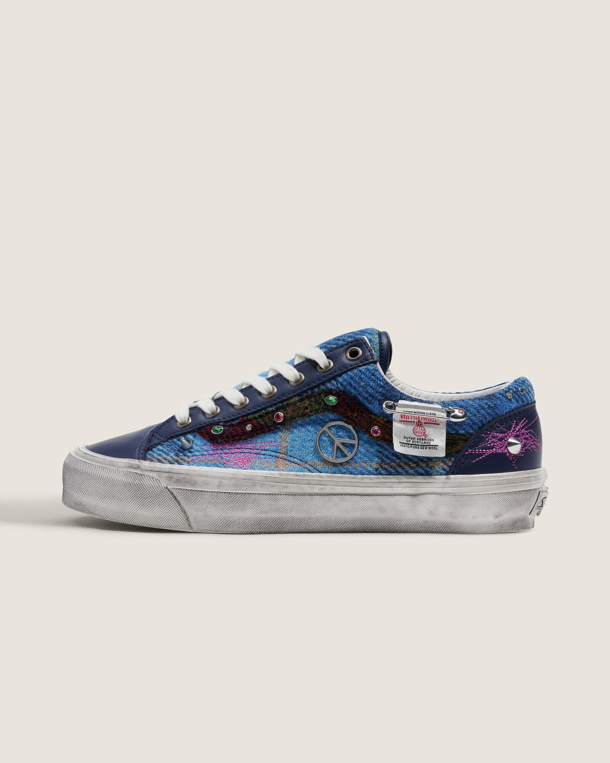 Vans LX Old Skool 36 Harris Tweed 'Blue/Multi'