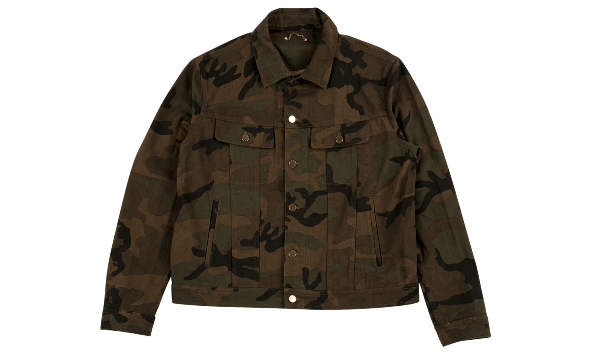 Jacquard Denim Trucker Jacket "Louis Vuitton X Supreme" SU1885