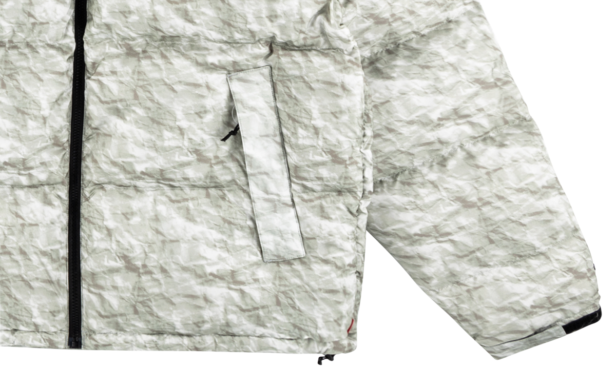 TNF Paper Print Nuptse Jacket "FW19" SU8481