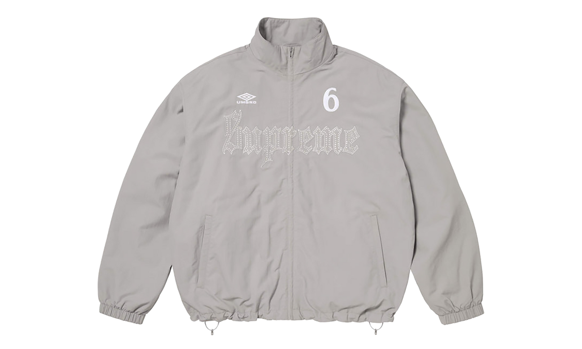 Umbro® Rhinestone Track Jacket "SS26 - Light Grey" SU27873