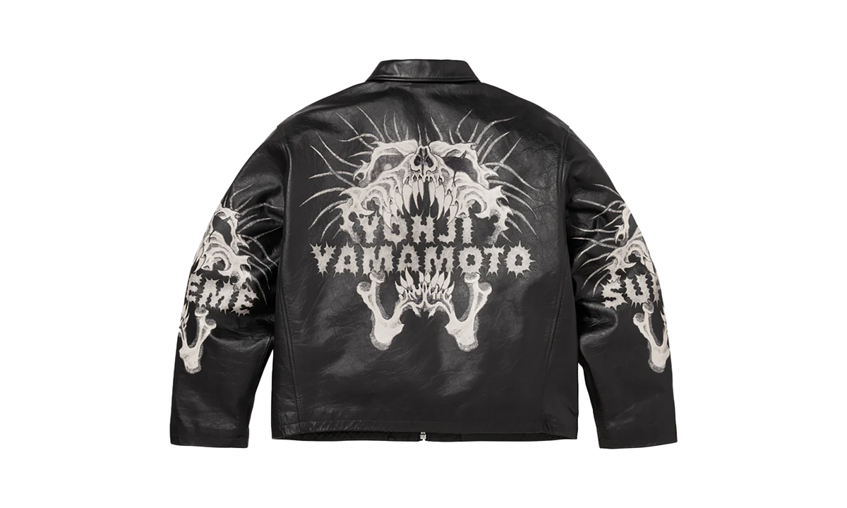 Y's by Yohji Yamamoto® Leather Jacket "FW25 - Black" SU25911