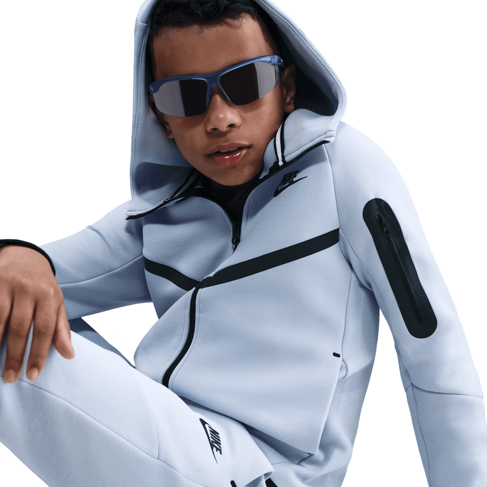 Big Kids Nike Sportswear Tech Fleece Full-Zip Hoodie