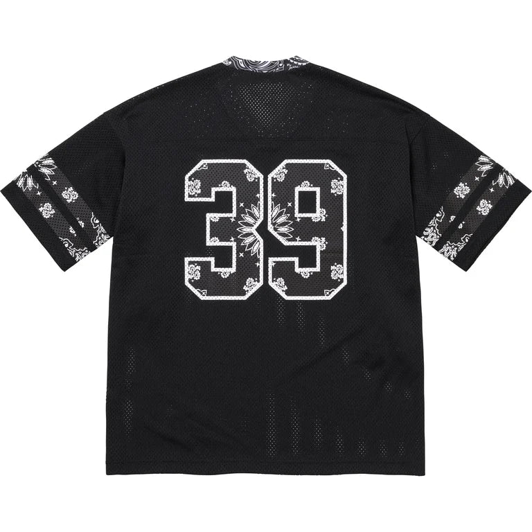 Supreme Bandana Football Jersey Black