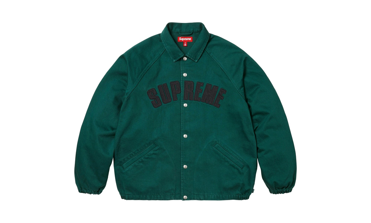 Arc Denim Coaches Jacket "FW25 - Green" SU26591