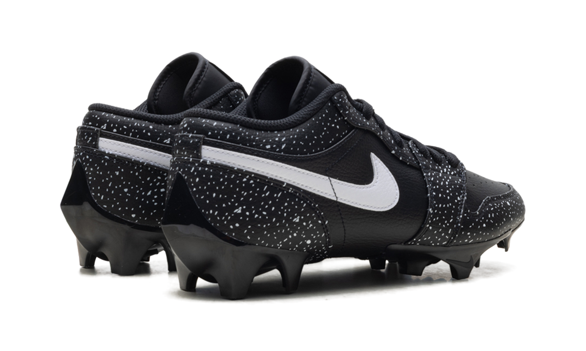 Air Jordan 1 Low TD Cleat "Black White Splatter" FJ6245 005