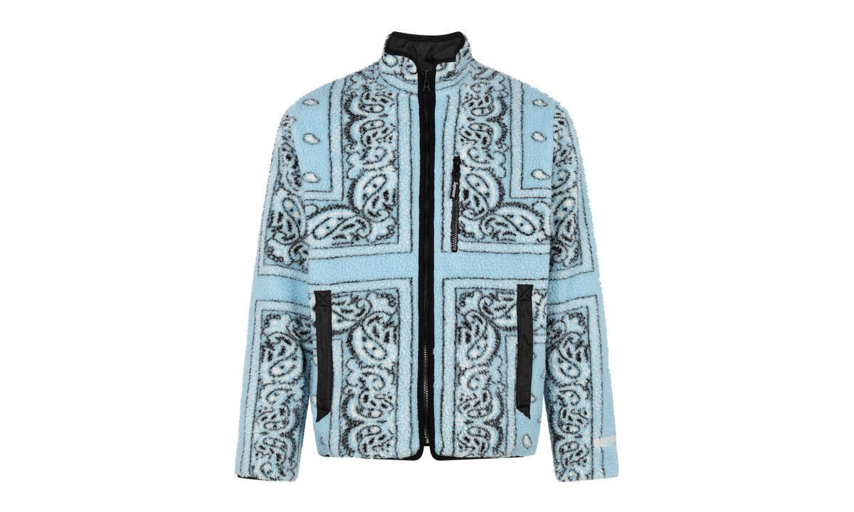 Reversible Bandana Fleece Jacket "FW19" SU8769