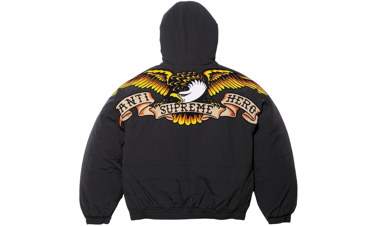 ANTIHERO® Stadium Jacket "FW25 - Black" SU26334