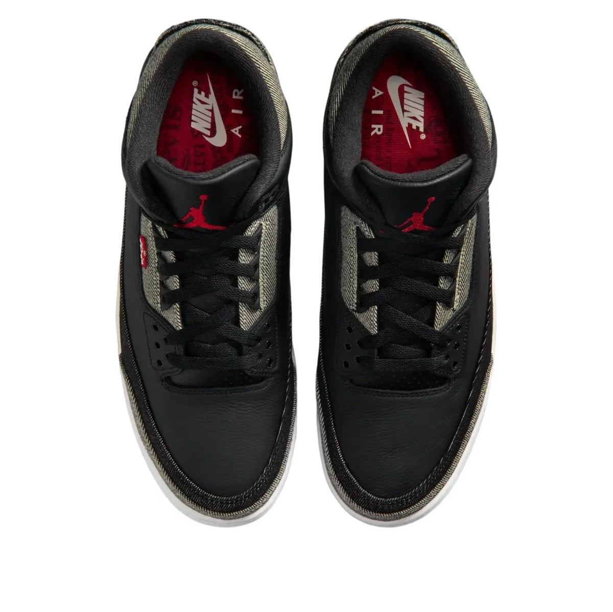 IR0914 400 Air Jordan 3 Retro Levi’s Black