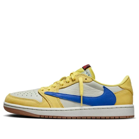 DZ4137 700 Air Jordan 1 Retro Low OG SP Travis Scott Canary (Women's)