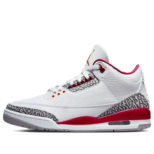 CT8532 126 Air Jordan 3 Retro Cardinal Red